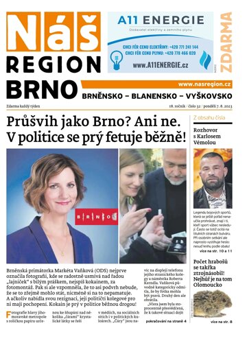 Obálka e-magazínu Náš Region - Brno 32/2023