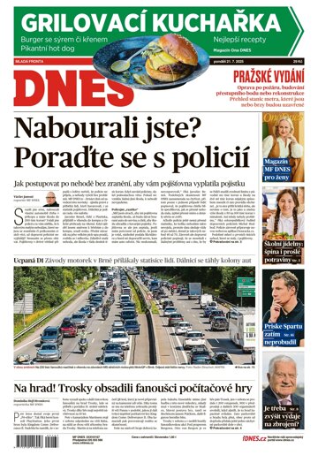 Obálka e-magazínu MF Dnes 21.7.2025