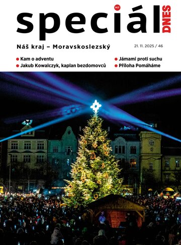 Obálka e-magazínu Magazín DNES SPECIÁL Moravskoslezský - 21.11.2025