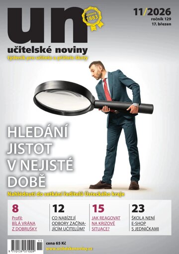 Obálka e-magazínu Učitelské noviny 11/2026