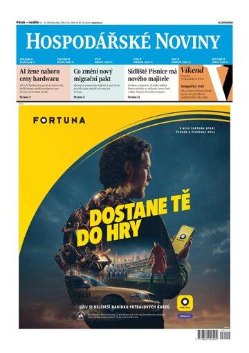Obálka e-magazínu Hospodářské noviny 112 - 12.6.2026
