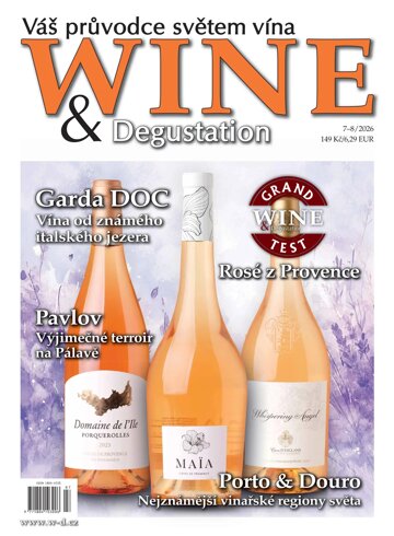 Obálka e-magazínu Wine and Degustation 7-8/2026