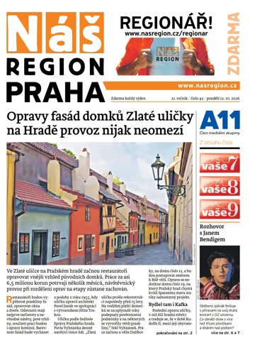 Obálka e-magazínu Náš Region - Praha 42/2026