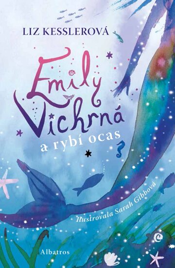 Obálka knihy Emily Vichrná a rybí ocas