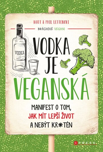 Obálka knihy Vodka je veganská