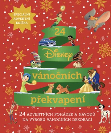 Obálka knihy Disney - 24 Disney vánočních překvapení
