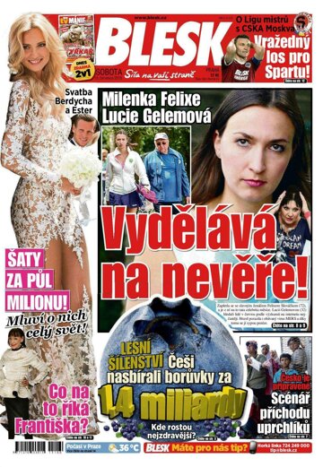 Obálka e-magazínu Blesk 18.7.2015