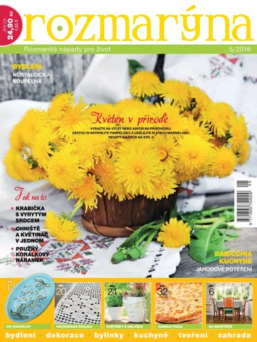 Obálka e-magazínu Rozmarýna 5/2016