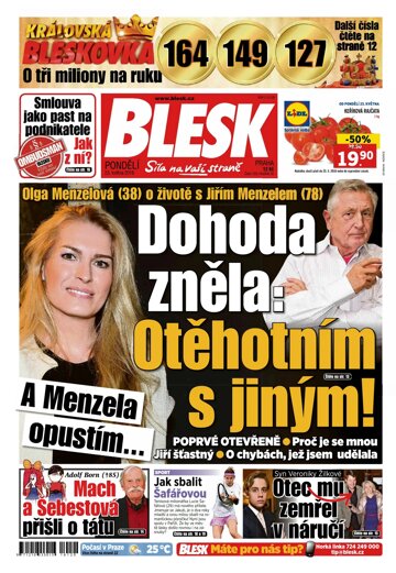 Obálka e-magazínu Blesk 23.5.2016