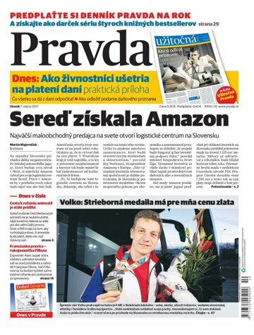 Obálka e-magazínu Pravda 7.3.2017