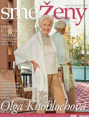 Obálka e-magazínu SME Ženy 3/2/2018