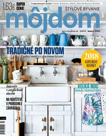 Obálka e-magazínu Môj dom 3/2018