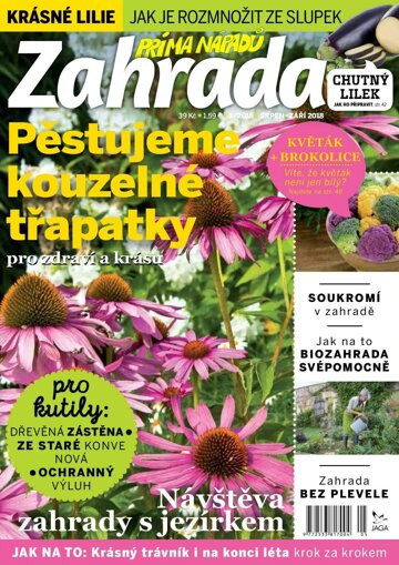 Obálka e-magazínu Zahrada prima nápadů 5/2018