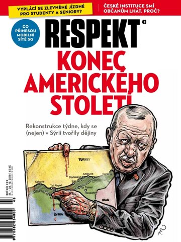 Obálka e-magazínu Respekt 43/2019
