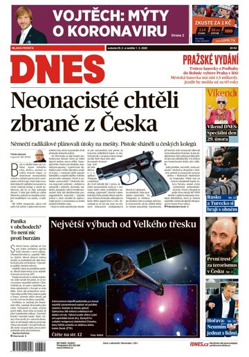 Obálka e-magazínu MF Dnes 29.2.2020