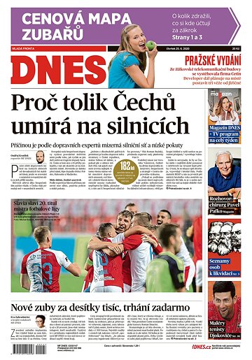 Obálka e-magazínu MF Dnes 25.6.2020