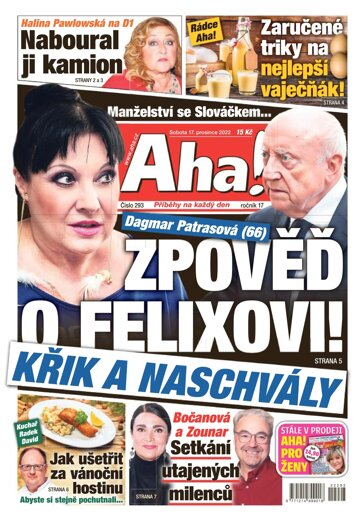 Obálka e-magazínu AHA! 17.12.2022