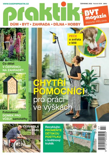 Obálka e-magazínu PRAKTIK & příloha Byt magazín 7/2022