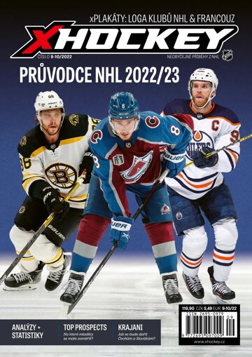 Obálka e-magazínu xHockey 9-10/2022