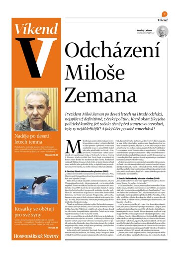 Obálka e-magazínu Hospodářské noviny - příloha Víkend 045 - 3.3.2023 Víkend