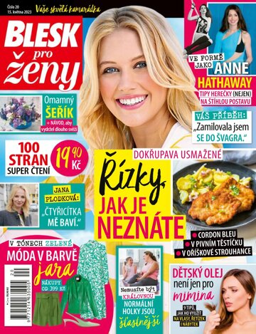Obálka e-magazínu Blesk pro ženy 20/2023