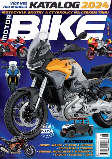 Obálka e-magazínu Motorbike Katalog 2024