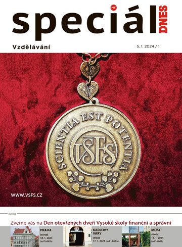 Obálka e-magazínu Magazín DNES SPECIÁL Vysočina - 5.1.2024
