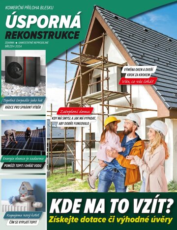 Obálka e-magazínu Příloha - Úsporná rekonstrukce