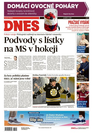 Obálka e-magazínu MF Dnes 6.5.2024