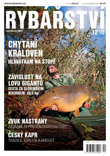 Obálka e-magazínu Rybářství 12/2025