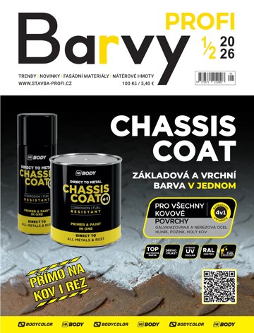 Obálka e-magazínu BARVY Profi 1-2/2026