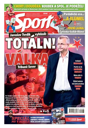 Obálka e-magazínu Sport 12.5.2026