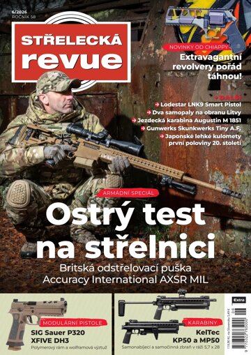 Obálka e-magazínu Střelecká revue 6/2026