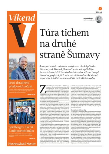 Obálka e-magazínu Hospodářské noviny - příloha Víkend 117 - 19.6.2026 Víkend