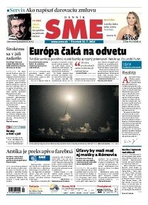 Obálka e-magazínu SME 31.7.2014