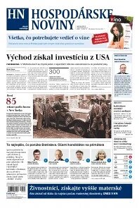 Obálka e-magazínu Hospodárske noviny 24.10.2014