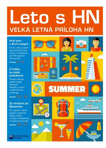 Obálka e-magazínu Leto s HN 07.08.2015