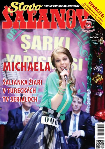 Obálka e-magazínu Slovo Šaľanov 3/2016