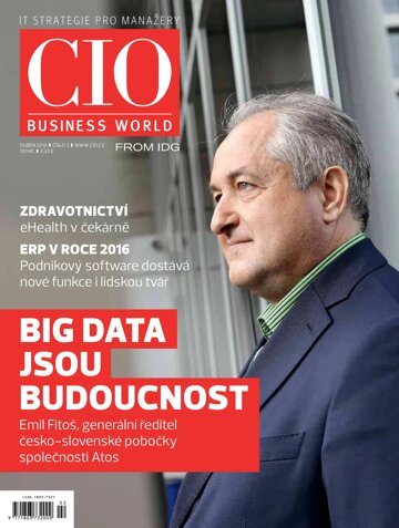 Obálka e-magazínu CIO Business World 2/2016