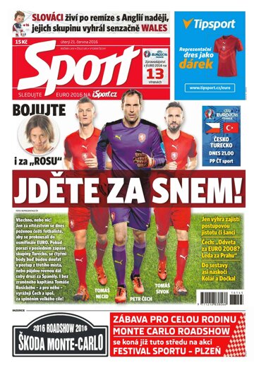 Obálka e-magazínu Sport 21.6.2016