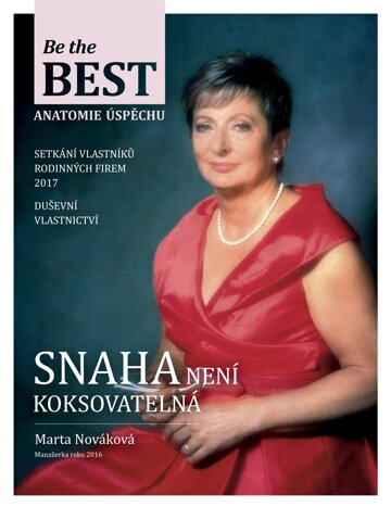 Obálka e-magazínu Be the Best 02 / 2017