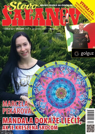 Obálka e-magazínu Slovo Šaľanov 12/2017