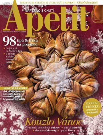 Obálka e-magazínu Apetit 12/2018