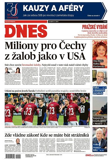 Obálka e-magazínu MF Dnes 6.5.2019