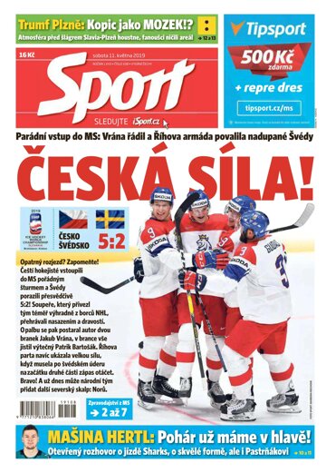 Obálka e-magazínu Sport 11.5.2019