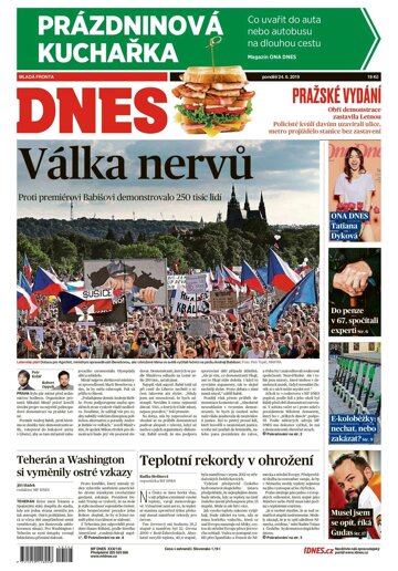 Obálka e-magazínu MF Dnes 24.6.2019