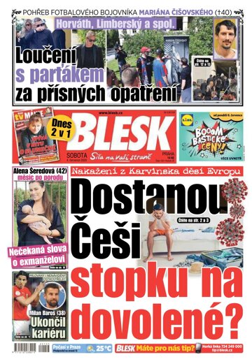 Obálka e-magazínu Blesk 4.7.2020