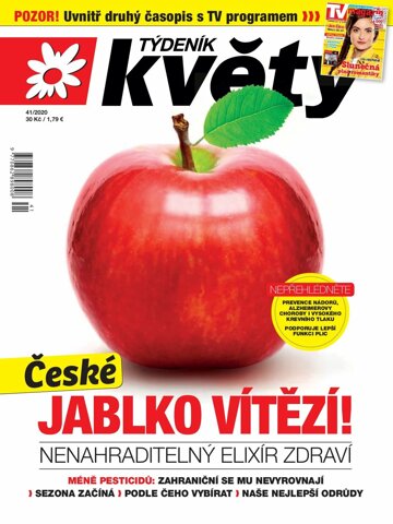 Obálka e-magazínu Týdeník Květy 41/2020
