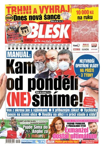 Obálka e-magazínu Blesk 27.2.2021