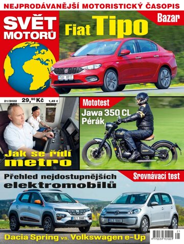Obálka e-magazínu Svět motorů 21/2022